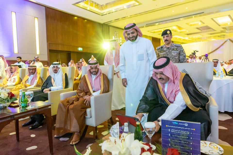 سمو أمير منطقة حائل يرعى حفل إمارة المنطقة ويدشن مشاريع التقنيات الحديثة