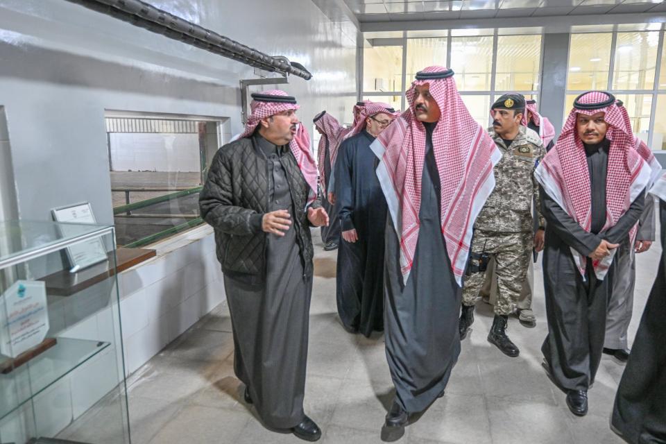 أمير منطقة حائل يزور مشروع شركة الطخيم للألبان بالخطة