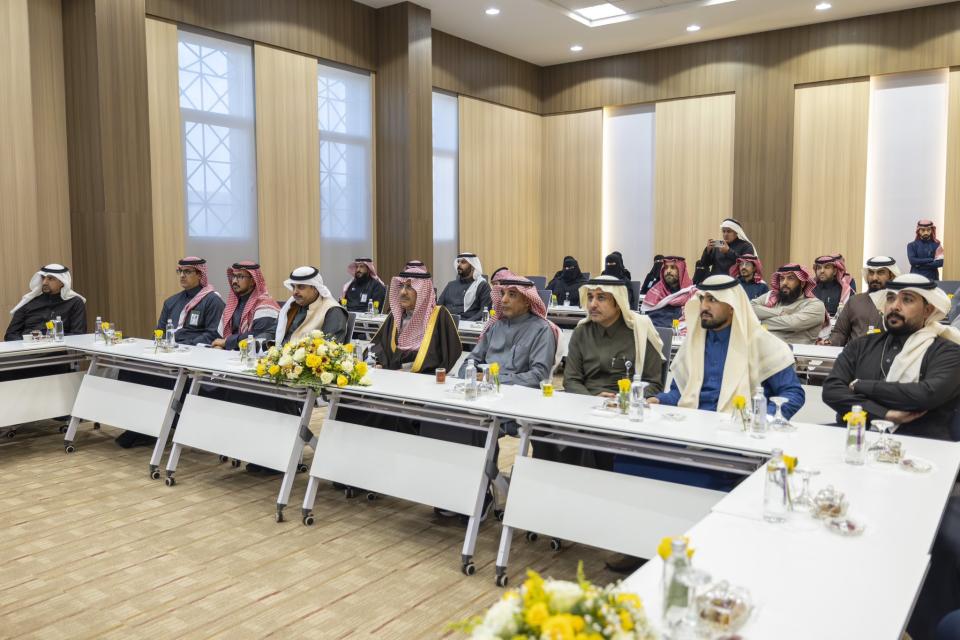 وكيل إمارة حائل المكلف يرعى حفل تدشين القاعة التدريبية المشتركة بمركز التنمية بالمنطقة