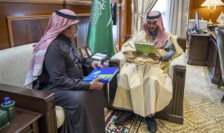 نائب أمير حائل يستقبل رئيس مجلس إدارة الجمعية التعاونية للمورينجا بالمنطقة