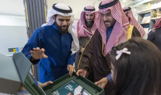 نائب أمير حائل يزور مقر الجمعية الخيرية لرعاية الأيتام "رفاق" بالمنطقة