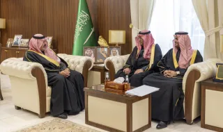 أمير منطقة حائل يستقبل رئيس اللجنة الوطنية للترفيه في اتحاد الغرف السعودية