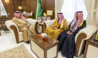 أمير منطقة حائل يستقبل نائب محافظ الهيئة العامة للأمن الغذائي