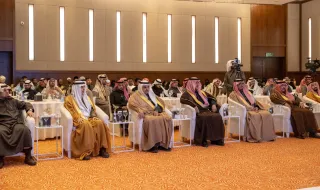 وكيل إمارة حائل المساعد للشؤون التنموية المكلف يرعى "ملتقى جسور التواصل"