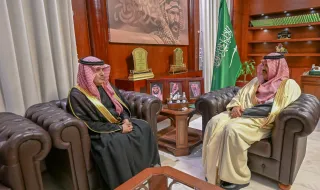 أمير منطقة حائل يستقبل مدير إدارة التحريات الإدارية بالمنطقة المعيَّن حديثًا