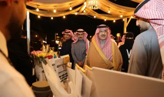 وكيل ‫إمارة منطقة حائل‬ المكلف يزور فعالية "تغير بأمان"