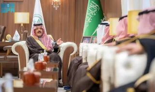 أمير منطقة حائل يستقبل وفد اتحاد الغرف السعودية واللجنة الوطنية لمنتجي الدواجن
