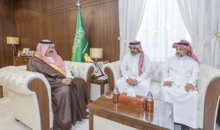 الأمير عبدالعزيز بن سعد يستقبل المشرف العام لبطولة حائل لجمال الخيل العربية الأصيلة