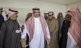 وكيل إمارة منطقة حائل يدشن نظام التعاملات الإلكترونية بمركز النيصية