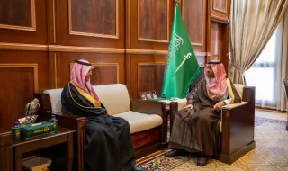 نائب أمير حائل ‏يستقبل مدير عام الشؤون الصحية ‏بالمنطقة ‏المعين حديثاً