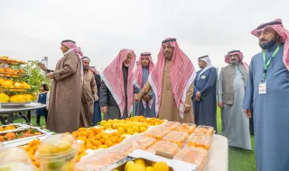 وكيل إمارة منطقة حائل يزور مهرجان حمضيات حائل 2023