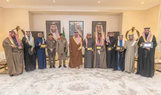 أمير منطقة حائل يكرّم شركاء نجاح حفل جائزة "بصمة" في نسختها السادسة