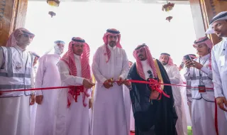 وكيل إمارة منطقة حائل المساعد يدشِّن فعالياتِ مهرجان تمور الفنخاء 2022