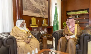 أمير منطقة حائل يستقبل نائب وزير النقل والخدمات اللوجستية لشؤون الطرق