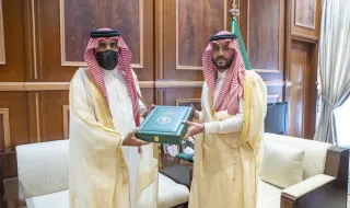 سمو نائب أمير منطقة حائل يتسلّم التقرير السنوي لإنجازات وأنشطة الإدارة العامة للمجاهدين بالمنطقة