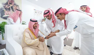 سمو نائب أمير حائل يزور مقر جمعية مرضى الكلى بالمنطقة.