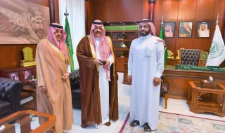 سمو أمير حائل يشيد بحصول إمارة المنطقة على جائزة الشركة العالمية " LinkShadow " كقائد إقليمي مبتكر لريادة الإستراتيجيات الأمنية المبتكرة.