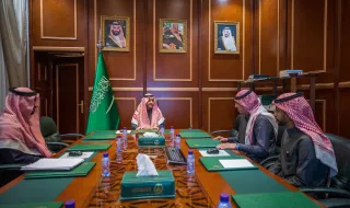 سموُّ نائبِ أميرِ منطقة حائل يستقبلُ ممثلين من هيئة الأدب والنشر والترجمة