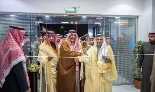 سمو أمير منطقة #حائل يدشن مركز إدارة الأزمات والكوارث الصحية ومشاريع وخدمات صحية.