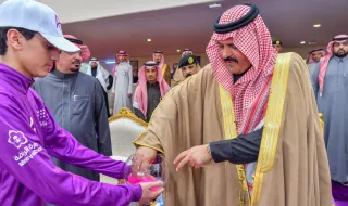 سمو أمير #حائل يرعى حفل افتتاح المرحلة النهائية لأولمبياد آبار للرياضة المدرسية.