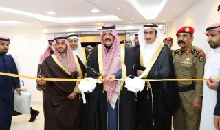 سمو أمير منطقة حائل يفتتح مستشفى شراف