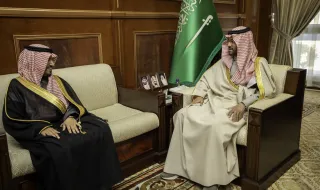 الأمير فيصل بن فهد بن مقرن ‏يستقبل مدير فرع البريد السعودي ‏بمنطقة حائل