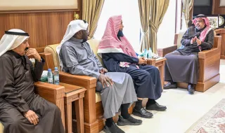 وكيل إمارة حائل يستقبل رئيس مجلس إدارة جمعية أفق بالمنطقة