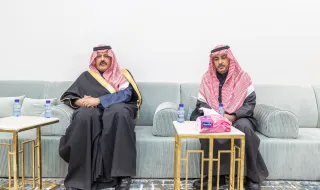 أمير حائل ونائبه يعزيان أسرة المشعان في وفاة فقيدهم