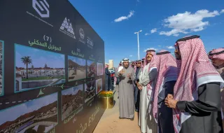 أمير منطقة حائل ‏يطلق أعمال مشروع "مشار بارك" الترفيهي والسياحي‏