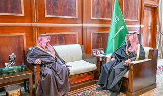 نائب أمير منطقة حائل يستقبل مدير عام الإدارة العامة للأحوال المدنية بالمنطقة