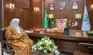 أمير حائل يستقبل مفوض الإفتاء في المنطقة