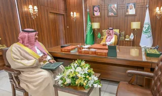 أمير حائل يستقبل مدير تعليم المنطقة