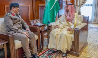 نائب أمير حائل يستقبل مدير شرطة المنطقة