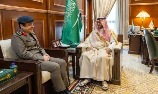 نائب أمير حائل يستقبل مدير الدفاع المدني بالمنطقة