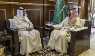 الأمير فيصل بن فهد بن مقرن يستقبل رئيس جامعة حائل المكلف