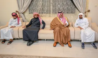 أمير منطقة حائل يقدم واجب العزاء لأسرة الخرشاوي