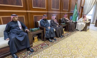 نائب أمير حائل يستقبل مدير إدارة الكهرباء بالمنطقة