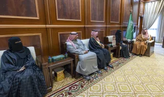 نائب أمير حائل يستقبل الفائزة بالمركز الأول في مسابقة "تراثنا الأصيل" على مستوى المملكة