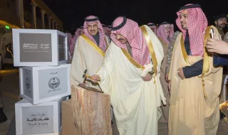 أمير منطقة حائل يدشّن "مهرجان حرفة"