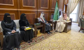 نائب أمير حائل يستقبل رئيس نادي الفنانين لهواة الفنون البصرية بالمنطقة