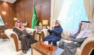 أمير حائل يستقبل الرئيس التنفيذي لشركة دمج التقنيات الذكية للصناعة