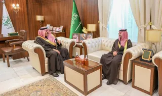 أمير حائل يستقبل مدير فرع صندوق تنمية الموارد البشرية بالمنطقة