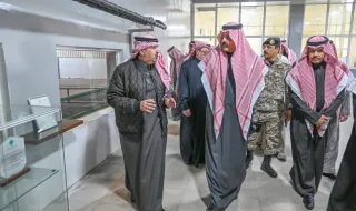 أمير منطقة حائل يزور مشروع شركة الطخيم للألبان بالخطة