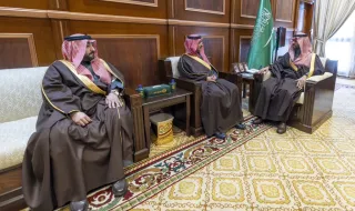 نائب أمير حائل يستقبل مدير فرع صندوق تنمية الموارد البشرية بالمنطقة