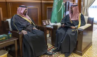 نائب أمير حائل يستقبل مدير فرع الإدارة العامة للمجاهدين بالمنطقة