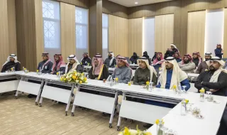 وكيل إمارة حائل المكلف يرعى حفل تدشين القاعة التدريبية المشتركة بمركز التنمية بالمنطقة