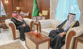 أمير منطقة حائل يستقبل الرئيس التنفيذي للمركز الوطني للأرصاد