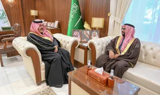 أمير حائل يستقبل مدير فرع هيئة حقوق الإنسان بالمنطقة